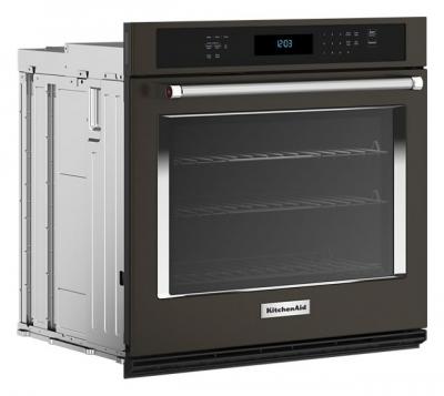 27" KitchenAid Single Wall Oven with Air Fry Mode - KOES527PBS