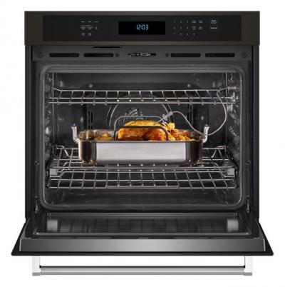 27" KitchenAid Single Wall Oven with Air Fry Mode - KOES527PBS