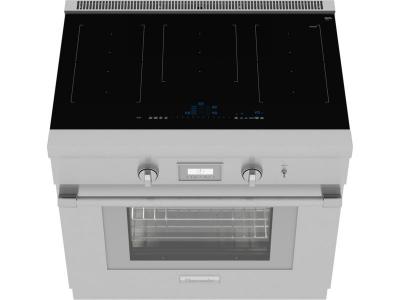 36" Thermador Liberty Induction Freestanding Range Cooker Stainless Steel - PRI36LBHC