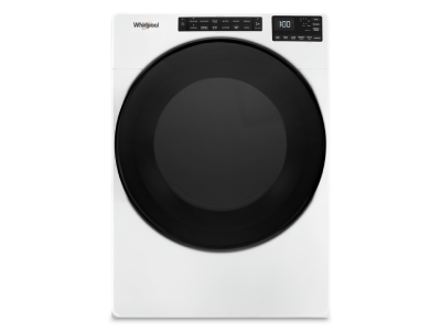 27" Whirlpool Stacking Kit and Front Load Washer and Electric Dryer -  W10869845-WFW5605MW-YWED5605MW