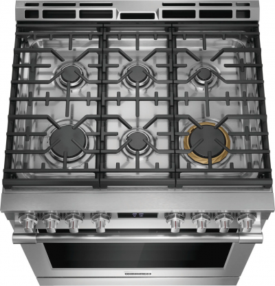 30" Frigidaire Professional Freestanding Gas Range in Stainless Steel - PCFG3080AF