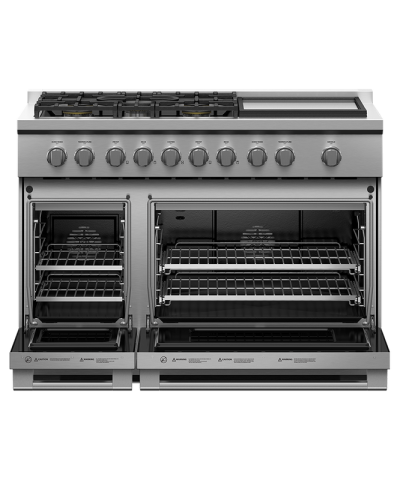 48" Fisher & Paykel 5 Burners with Griddle Gas Range  - RGV3-485GD-N