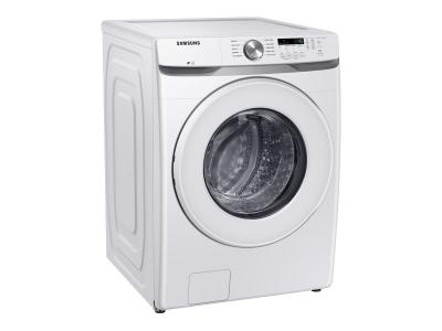 27" Samsung 5.2 Cu. Ft. Front Load Washer With Shallow Depth In White - WF45T6000AW