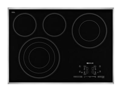 30" Jenn-Air Electric Radiant Cooktop with Glass-Touch Electronic Controls - JEC4430BS