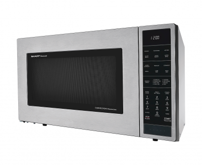 25" Sharp 1.5 Cu. Ft. Carousel Countertop Convection Microwave Oven - SMC1585KS