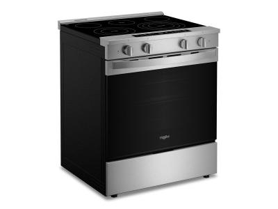 30" Whirlpool Smart Slide In Electric Range with Air Cooking Technology - YWSES7530RZ