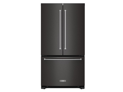 36" KitchenAid 20 Cu. Ft. French Door Bottom Mount Counter Depth Refrigerator - KRFC136RBS