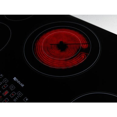 36" Jenn-Air Electric Radiant Cooktop with Glass-Touch Electronic Controls - JEC4536BB
