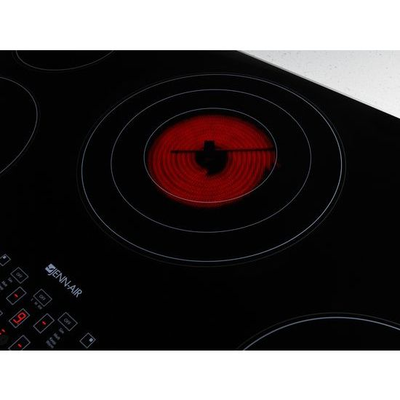 36" Jenn-Air Electric Radiant Cooktop with Glass-Touch Electronic Controls - JEC4536BB