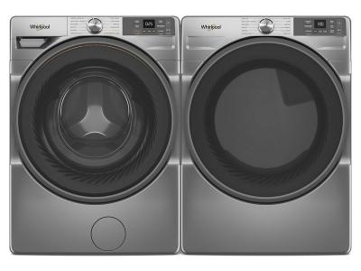 27" Whirlpool 5.2 Cu. Ft. Front Load Washer with WiFi Connectivity - WFW5720RR