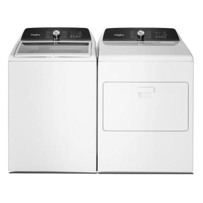 28" Whirlpool 5.3 Cu. Ft. Top Load Impeller Washer with Built-in Faucet - WTW5020SW